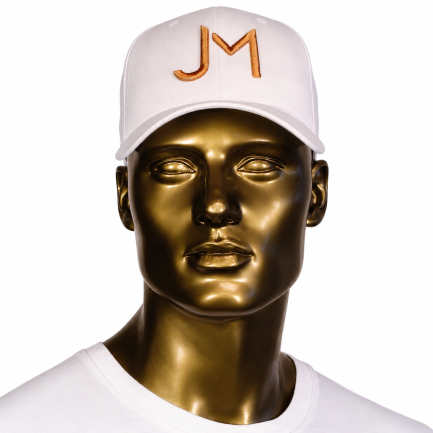 New Edition Witte JM trucker (Brons Logo)