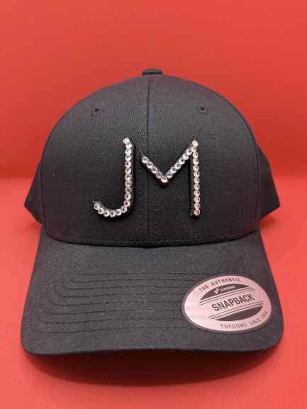 JM trucker Cap (Glitter zwart)